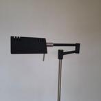 Swingarm vloerlamp - Metaal (mat zwart) - Notaris vloerlamp, Antiek en Kunst