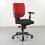 Viasit bureaustoel, rood/ zwart, 2D armleggers, Ophalen of Verzenden