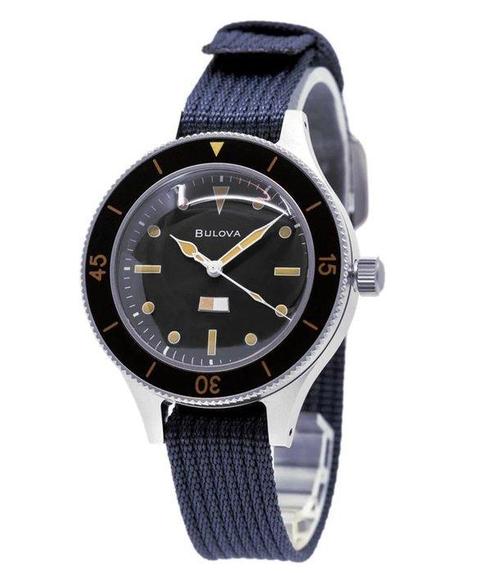 Bulova - Military Mil Ship Automatico - Special Edition 2025, Handtassen en Accessoires, Horloges | Heren