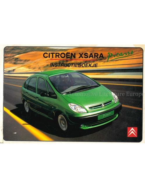 2000 CITROEN XSARA PICASSO INSTRUCTIEBOEKJE NEDERLANDS, Auto diversen, Handleidingen en Instructieboekjes