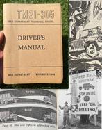 Verenigde Staten van Amerika - WW2 US Army Driver Manual -, Collections, Objets militaires | Seconde Guerre mondiale