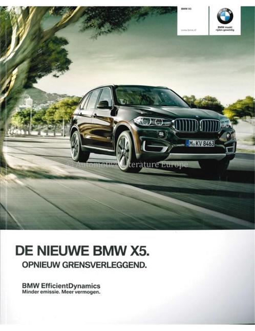 2013 BMW X5 BROCHURE NEDERLANDS, Livres, Autos | Brochures & Magazines