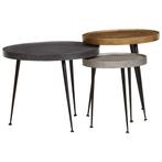 3x Salontafel | Tweede Kansje | Nu extra voordelig!, Huis en Inrichting, Tafels | Salontafels, Verzenden, Nieuw, Metaal