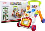 Loopwagen duwwagen interactief met tekenbord & piano, Kinderen en Baby's, Ophalen of Verzenden, Nieuw