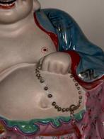 Figuur - A fine laughing buda - Biscuit porselein - China