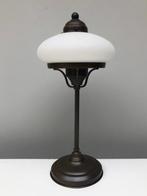 Tafellamp - Glas, Messing, Antiek en Kunst