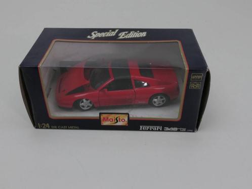 Schaal 1:24 Maisto Ferrari 348 TS 1990 #3155 (Automodellen), Hobby & Loisirs créatifs, Voitures miniatures | 1:24, Enlèvement ou Envoi