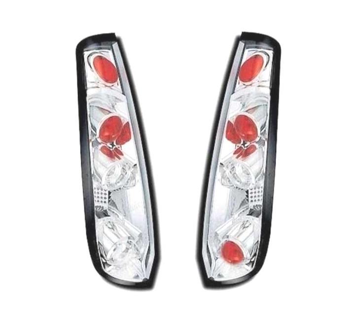 FEUX ARRIÈRE POUR FORD FIESTA 02-08 CHROMÉ, Auto-onderdelen, Verlichting, Verzenden