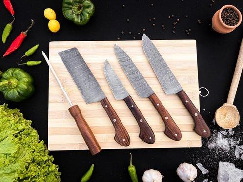 Smith - Couteau de cuisine - Kitchen knife set - Acier plié, Antiek en Kunst, Antiek | Keukengerei