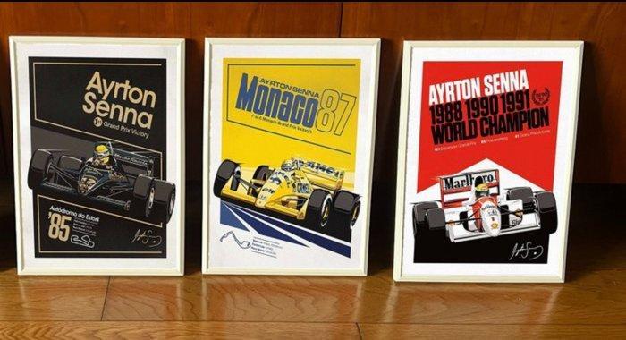 Ayrton Senna - Iconische autos, Collections, Marques automobiles, Motos & Formules 1