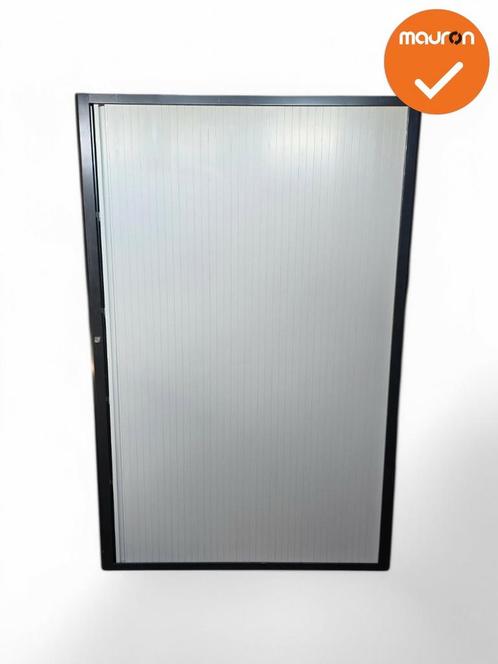 Roldeurkast - Basic - 195x127x45 - Zwart met grijze deur - 1, Zakelijke goederen, Kantoor en Winkelinrichting | Kantoormeubilair en Inrichting