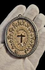 Reliquaire - Argent 835 - 20e siècle - Relique Ex Ligno, Antiek en Kunst