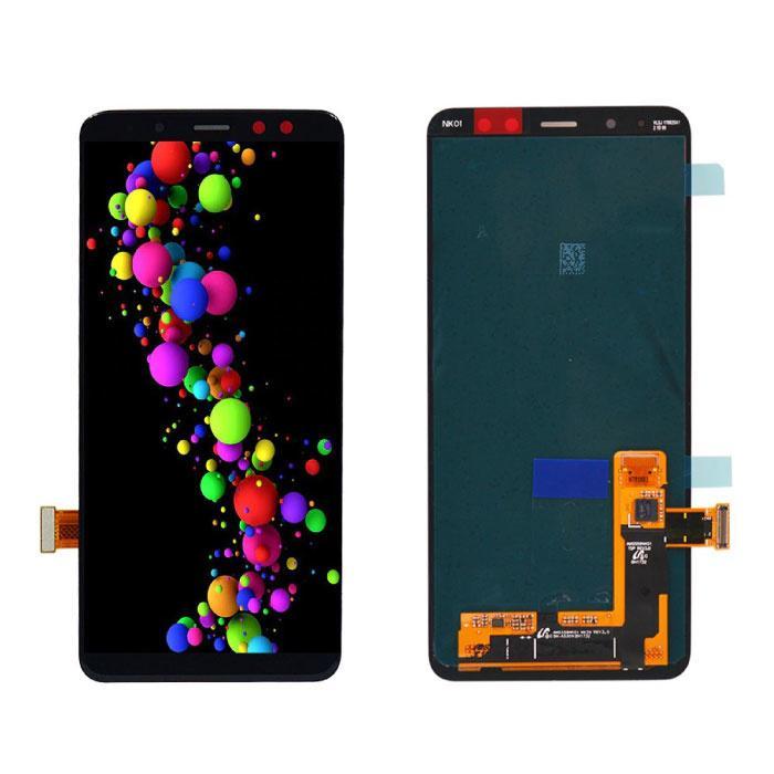 Samsung Galaxy A8 2018 A530 Scherm (Touchscreen + AMOLED +, Telecommunicatie, Mobiele telefoons | Toebehoren en Onderdelen, Nieuw