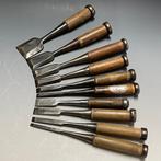 Tataki Oire Nomi | Bench Chisels Standard set of 10 w/Roll