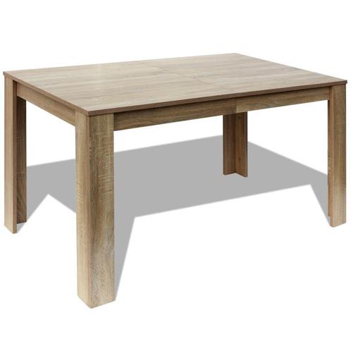 Eettafel Eikenkleur - Retour Deal: Tafel aan spotprijs!, Huis en Inrichting, Tafels | Eettafels, 50 tot 100 cm, 100 tot 150 cm