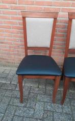 Eetkamerstoel (4) - Beuken - Set van 4 eetkamerstoelen, Antiek en Kunst