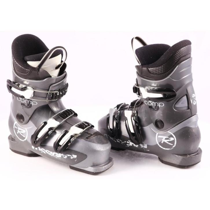31 32 kinder skischoenen ROSSIGNOL COMP J3, GREY, Sport en Fitness, Skiën en Langlaufen, Ski, Schoenen, Gebruikt, Rossignol, Verzenden