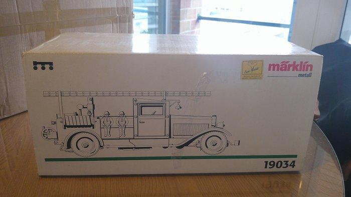 Märklin - Jouet en étain - Brandweerwagen - Allemagne, Antiek en Kunst, Antiek | Speelgoed