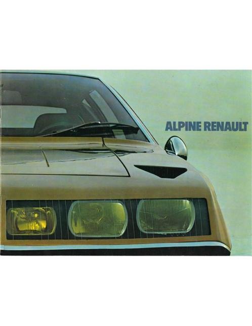1976 ALPINE A310 BROCHURE NEDERLANDS, Boeken, Auto's | Folders en Tijdschriften, Ophalen of Verzenden