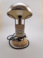 Art deco MOFEM lamp with alarm clock - Lanterne - Cuivre,, Antiek en Kunst