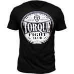 Torque Fight Club T-shirts Zwart Wit, Kleding | Heren, Sportkleding, Nieuw, Maat 46 (S) of kleiner, Torque, Vechtsport
