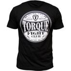 Torque Fight Club T-shirts Zwart Wit, Verzenden, Zwart, Vechtsport, Nieuw