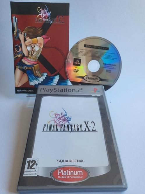Final Fantasy X-2 Platinum Edition Playstation 2, Games en Spelcomputers, Games | Sony PlayStation 2, Zo goed als nieuw, Ophalen of Verzenden