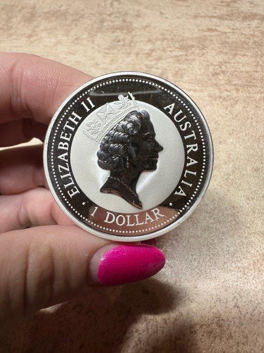 Australië. 1 Dollar 1994 Kookaburra, 1 Oz (.999) (Zonder, Timbres & Monnaies, Monnaies | Europe | Monnaies non-euro
