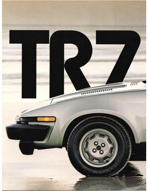 1980 TRIUMPH TR7 BROCHURE ENGELS (USA), Boeken, Auto's | Folders en Tijdschriften