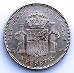 Spanje. Alfonso XIII. 5 Pesetas 1892*19-92 PGM