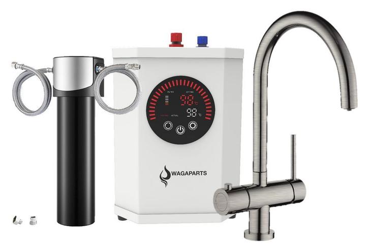 Direct kokend heet waterkraan incl. boiler en filter, Elektronische apparatuur, Waterkokers, 2 liter of meer, Nieuw, Ophalen of Verzenden