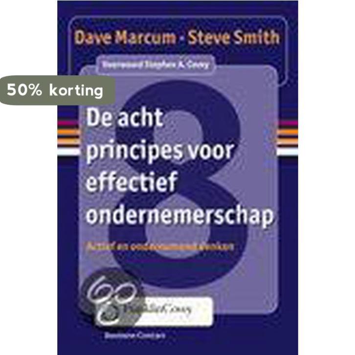 De acht principes voor effectief ondernemerschap Sarah Smith, Boeken, Economie, Management en Marketing, Gelezen, Verzenden