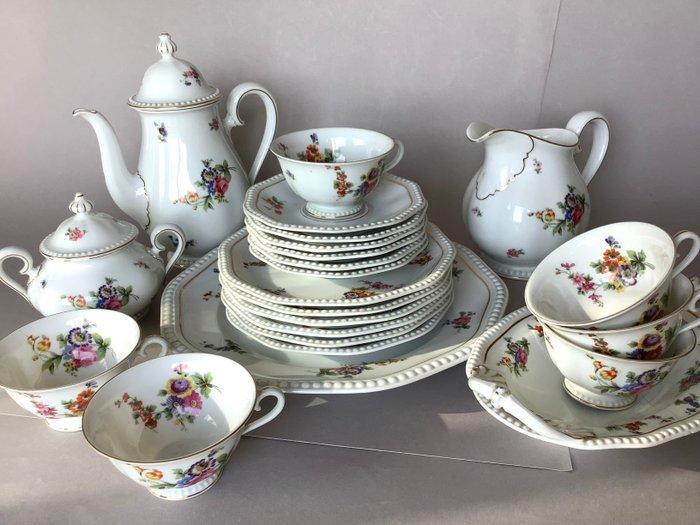 Rosenthal - Koffie- en theeservies (23) - Porselein - Model, Antiquités & Art, Antiquités | Meubles | Tables