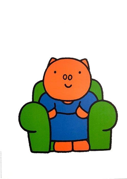 Dick Bruna - Poppy Pig - Années 1970, Antiek en Kunst, Kunst | Designobjecten