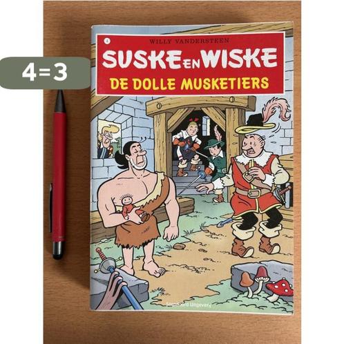 Suske en Wiske 04 de dolle Musketiers a-5 uitgave, Boeken, Overige Boeken, Gelezen, Verzenden