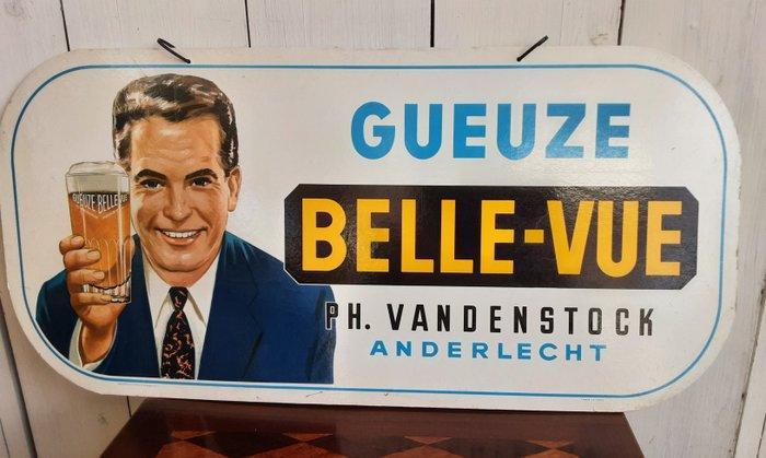 Brouwerij Belle-Vue - Bord - karton, Antiek en Kunst, Antiek | Wandborden en Tegels