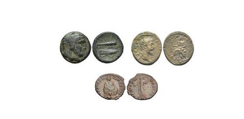 Oudheid Lot of 3 coins: Alexander III the Great (336-323, Postzegels en Munten, Munten | Europa | Niet-Euromunten