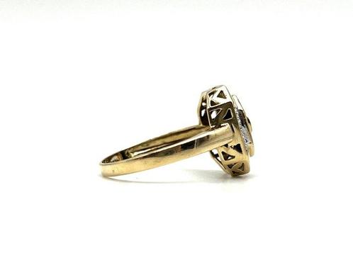 Zonder Minimumprijs - Ring - 18 karaat Geel goud - 0.50ct., Handtassen en Accessoires, Ringen