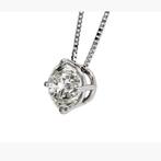 Collier - 14 carats Or blanc - 1.01ct. tw. Diamant, Handtassen en Accessoires, Kettingen, Nieuw