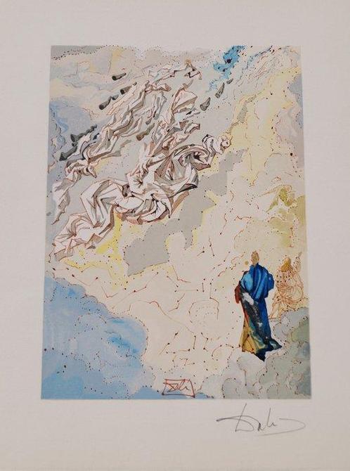 Salvador Dali (1904-1989) - Le 6e ciel de Jupiter, Antiek en Kunst, Kunst | Schilderijen | Klassiek