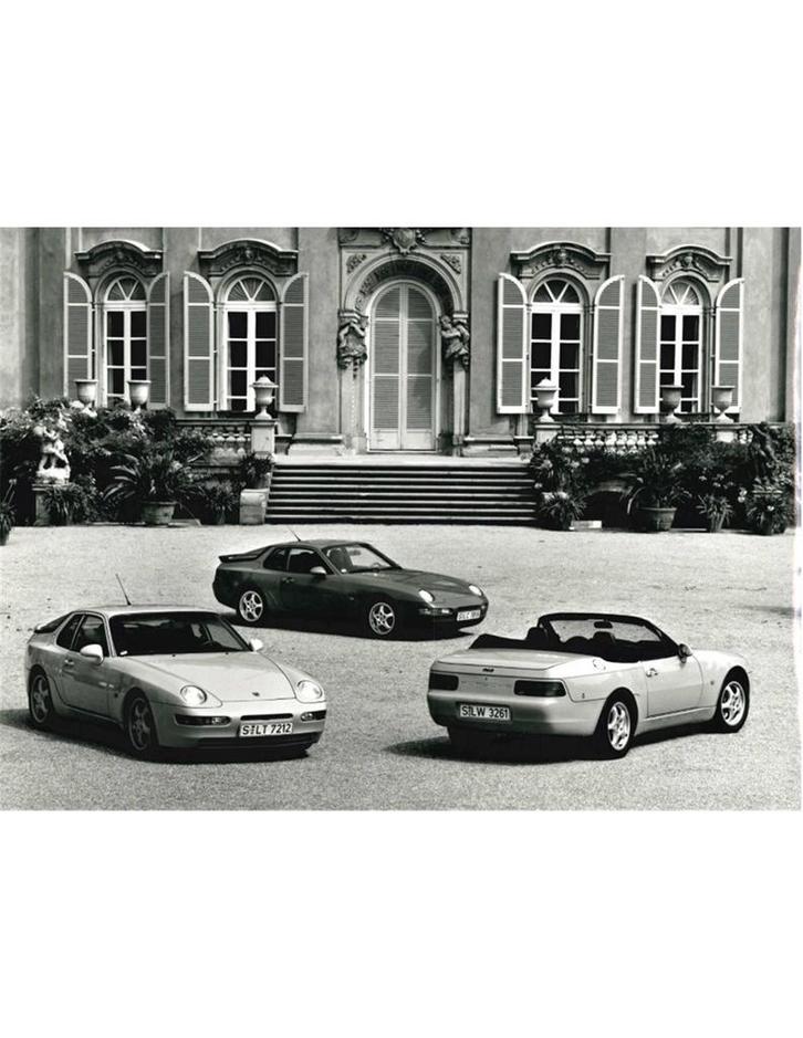 1995 PORSCHE 968 CABRIOLET | 968 CS | 968 COUPÉ PERSFOTO, Boeken, Auto's | Folders en Tijdschriften
