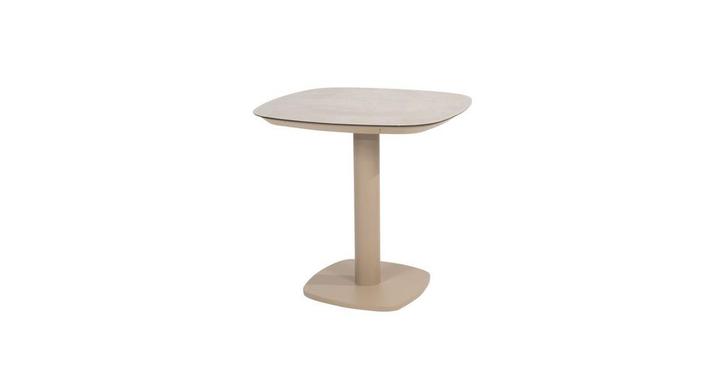 Taste by 4 Seasons Manolo tuintafel latte met geprint, Tuin en Terras, Tuinsets en Loungesets
