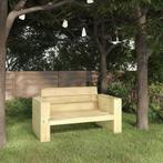 vidaXL Tuinbank 139 cm geïmpregneerd grenenhout, Tuin en Terras, Verzenden, Nieuw