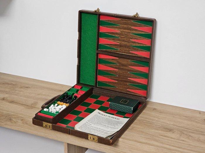 Gucci - Schaakspel - Valigetta Gucci-Set da gioco portatile, Huis en Inrichting, Overige Huis en Inrichting