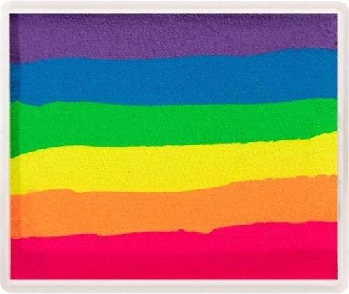 Hobby Watercolor Splitcake Big Neon Regenboog 50gr, Hobby en Vrije tijd, Feestartikelen, Nieuw, Verzenden
