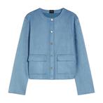 Pennyblack • blauw jasje suèdelook • 36 (IT42), Kleding | Dames, Verzenden, Nieuw