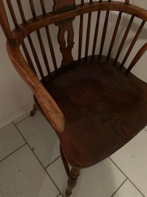 Wheel back stoel - Taxus, Antiek en Kunst, Antiek | Overige Antiek