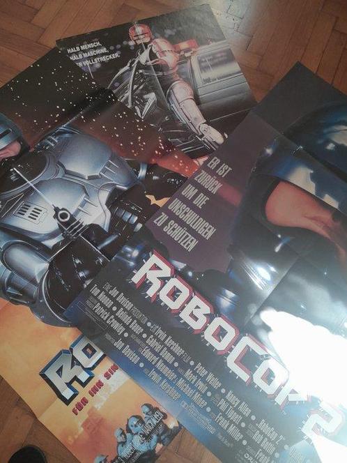 PETER WELLER - Lot of 3 - ROBOCOP 1, 2 and 3 - 80x60 cm, Verzamelen, Film en Tv