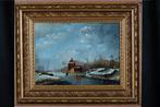 Hollandse School (XIX) - Hollands Ijstafereel (NO RESERVE)