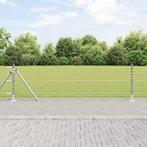 vidaXL Fence Posts 13 pcs Zilver Ø32mm 50 cm Gegalvaniseerd, Tuin en Terras, Palen, Balken en Planken, Verzenden, Nieuw
